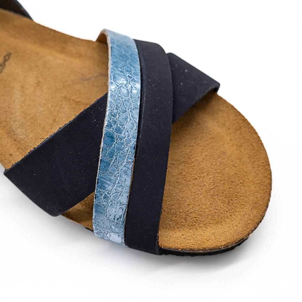 Sandale Talon  Norte Navy jeans  PLAKTON