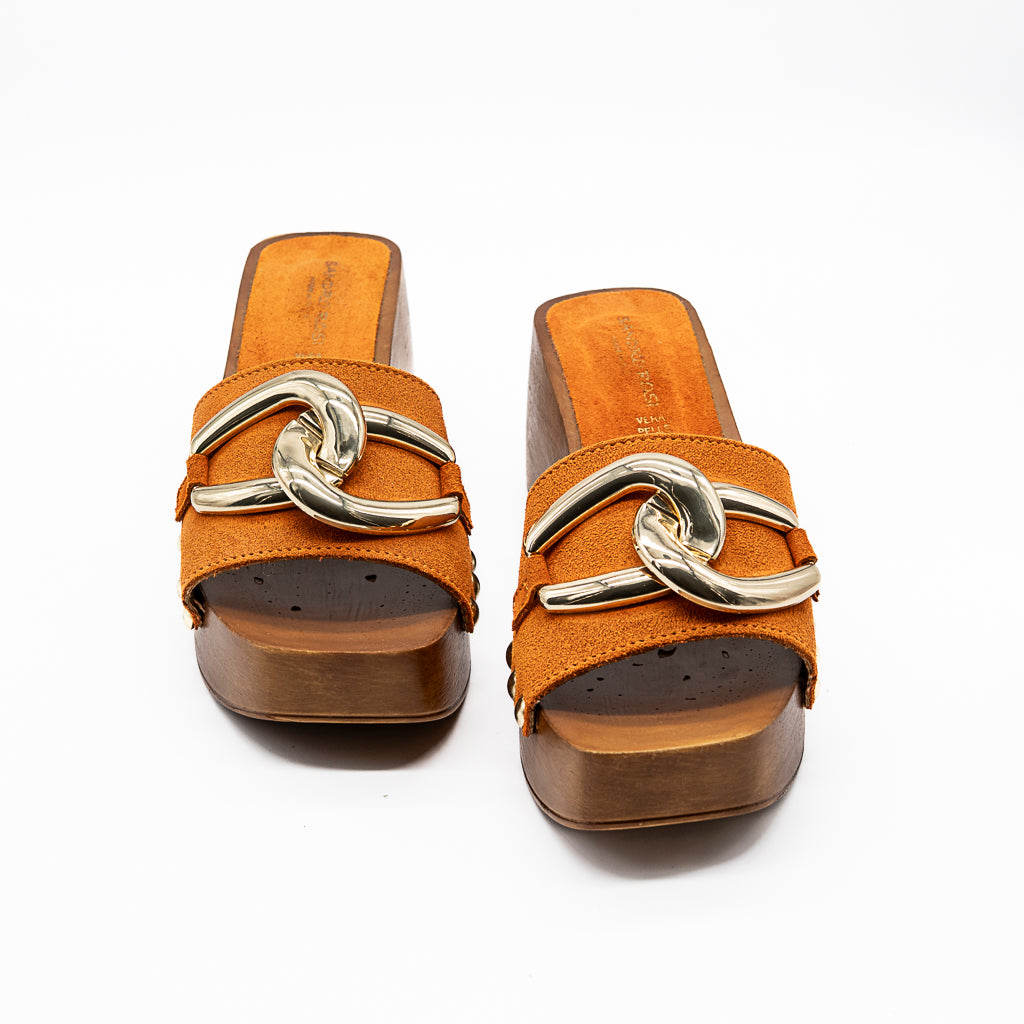 Mules Orange SANDRO ROSI